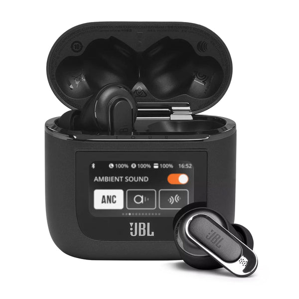Angle - JBL Tour Pro 2 true wireless earbuds with ANC - Black