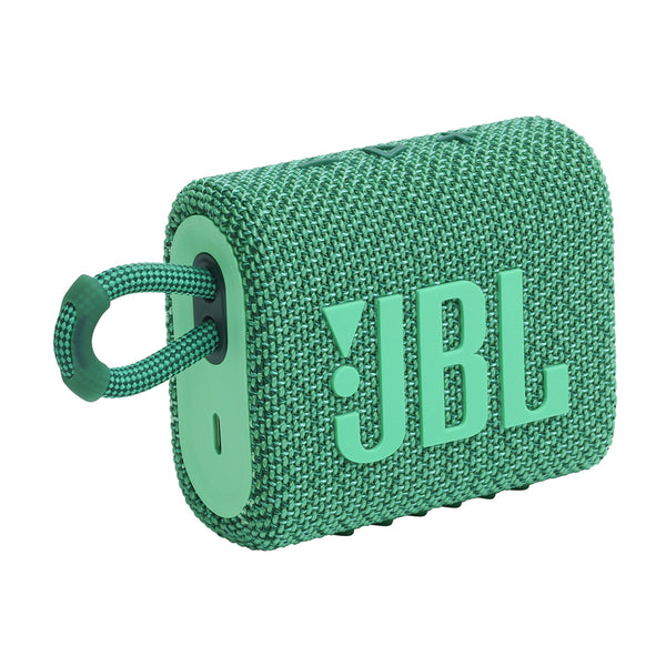 JBL GO 3 Eco Green bluetooth speaker portable on Audio46