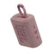JBL GO 3 pink bluetooth speaker portable on Audio46