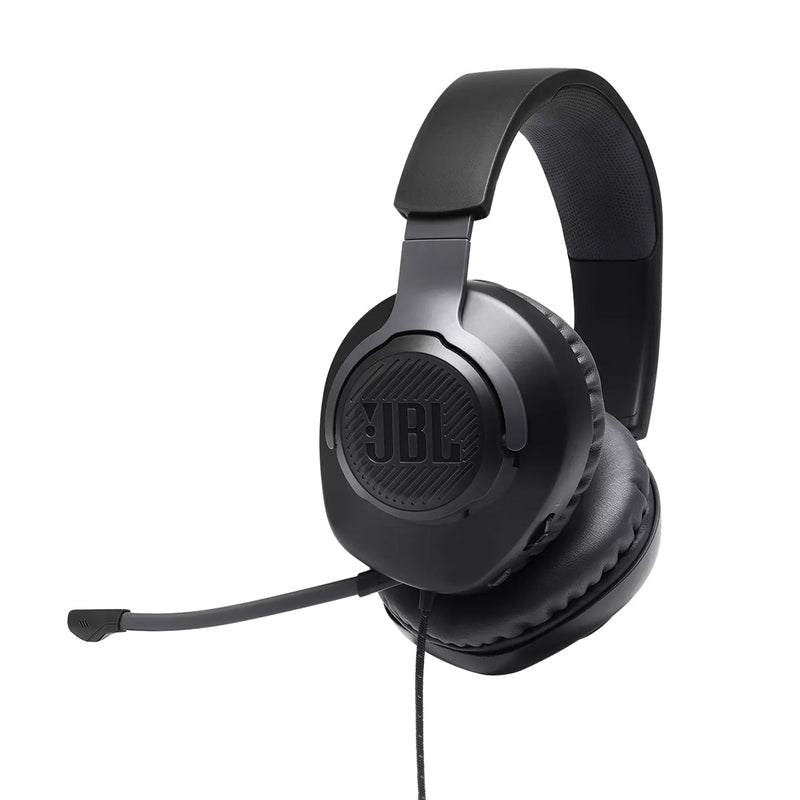 JBL Quantum 100 Wired Over-Ear Gaming Headset with a Detachable Mic
