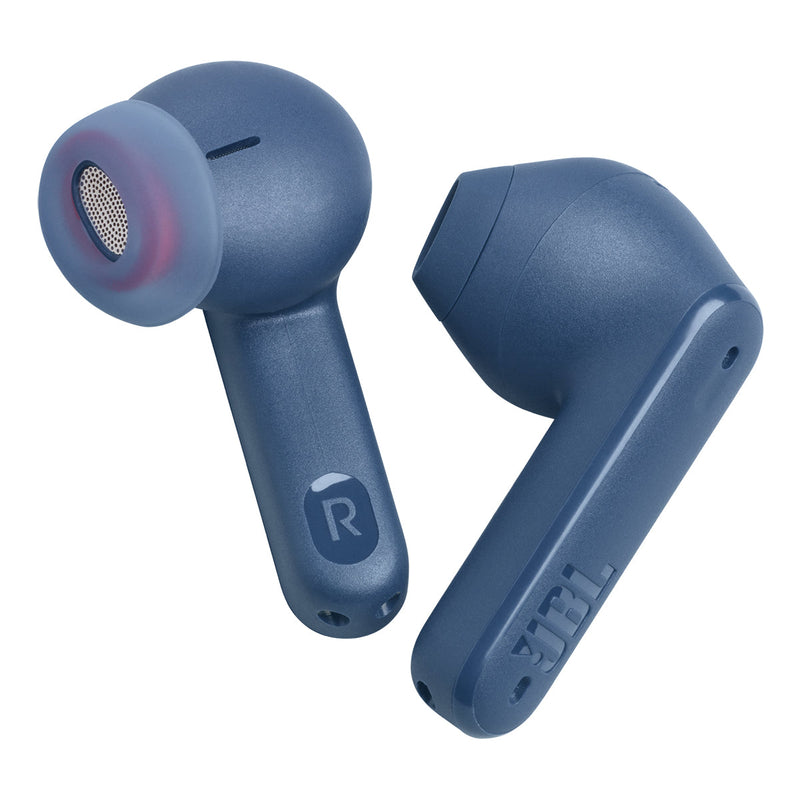 Angle - JBL Tune Flex True Wireless Active Noise Cancelling Earbuds on Audio46 - Blue