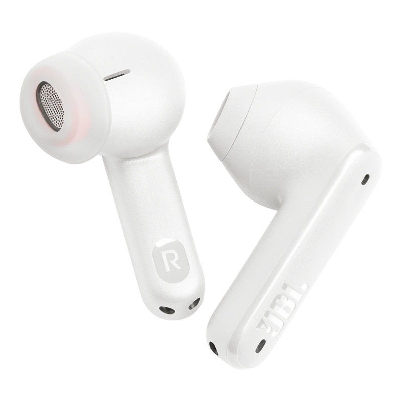 Angle - JBL Tune Flex True Wireless Active Noise Cancelling Earbuds on Audio46 - White