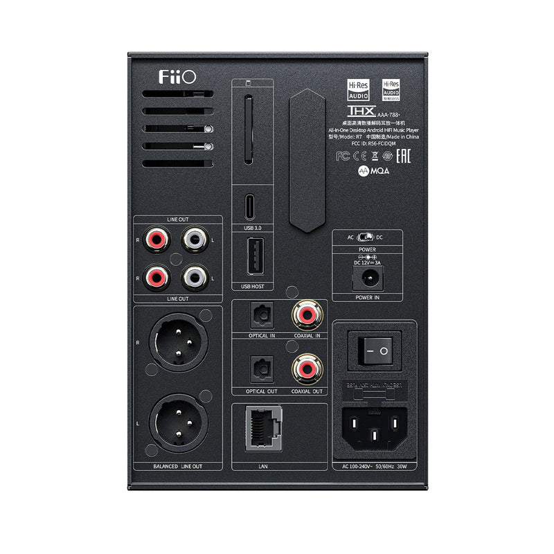FiiO R7 All-in-One Player, Streamer, and Headphone Amp/DAC